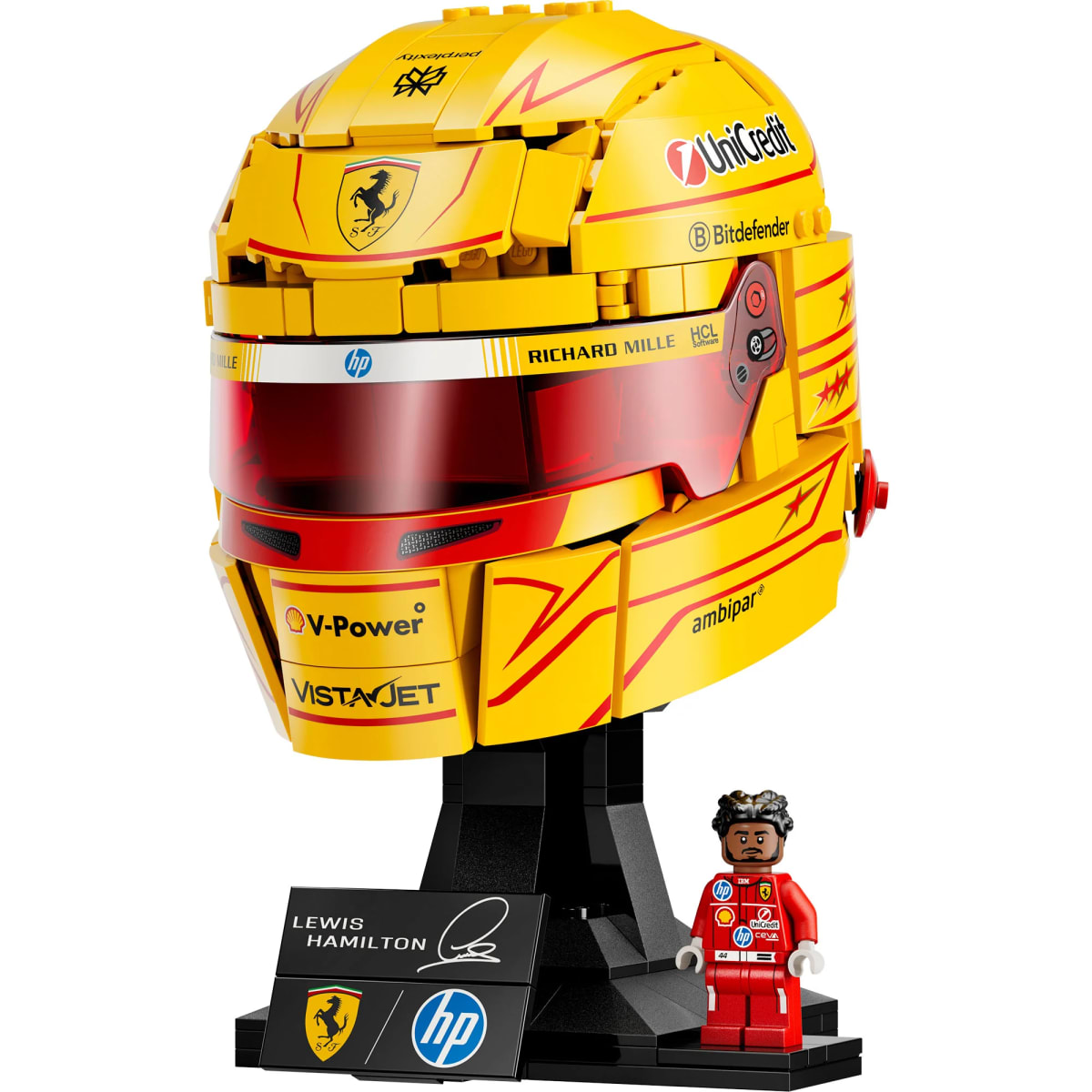 Scuderia Ferrari HP: Casco de Lewis Hamilton1