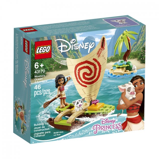 LEGO DISNEY AVENTURA OCEÁNICA DE MOANA 0