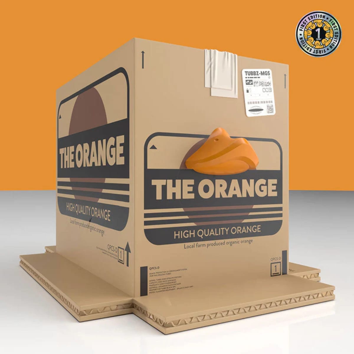 Metal Gear Solid The Orange Box Tubbz Duck (Primera edición)2