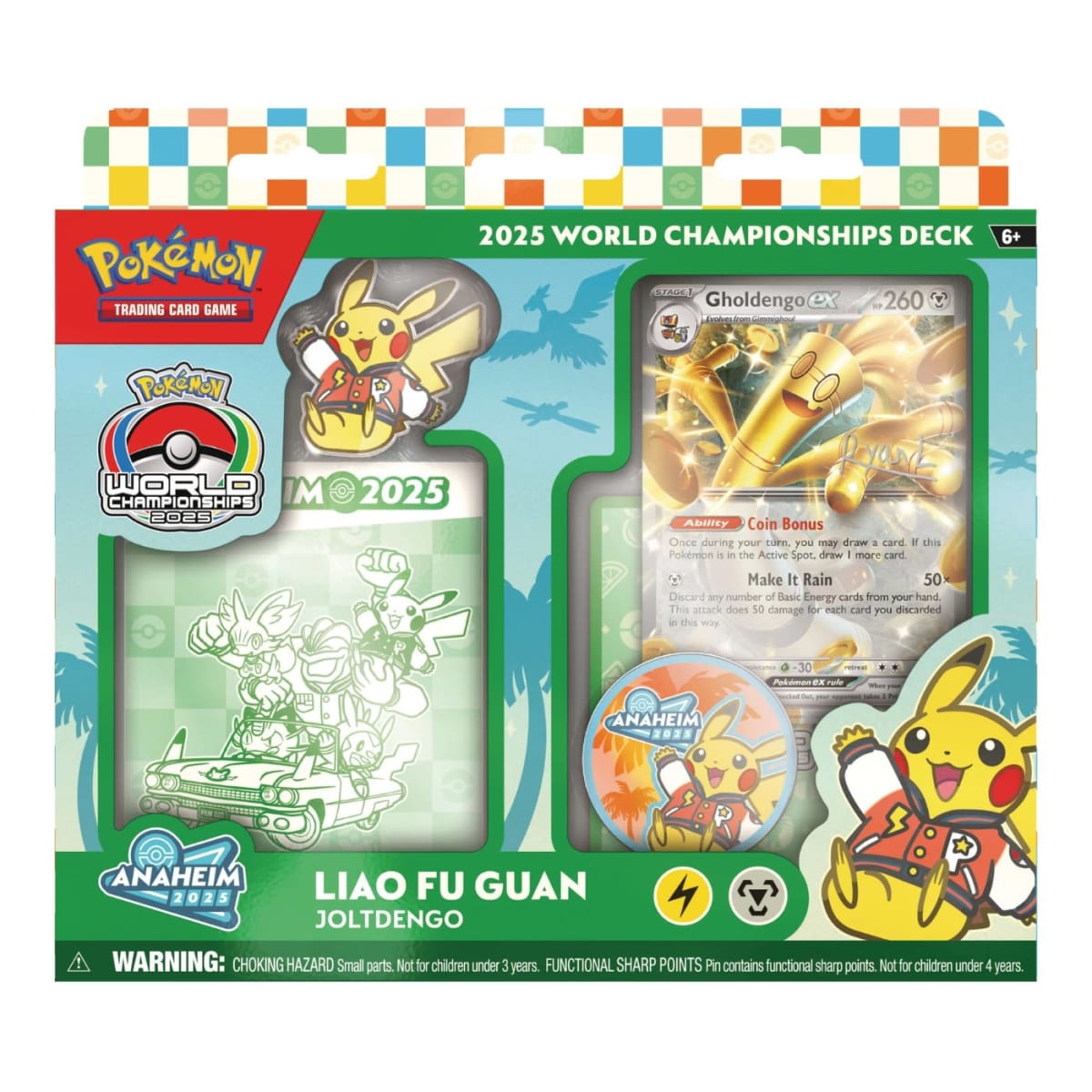 CARTAS POKEMON TCG WORLD CHAMPIONSHIPS DECK INGLES3