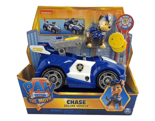 PAW PATROL MOVIE CHASE VEHICULO 0