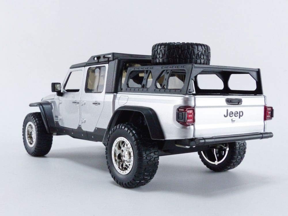 JADA TOYS FAST AND FURIOUS JEEP GLADIATOR CANDY SILVER 20202