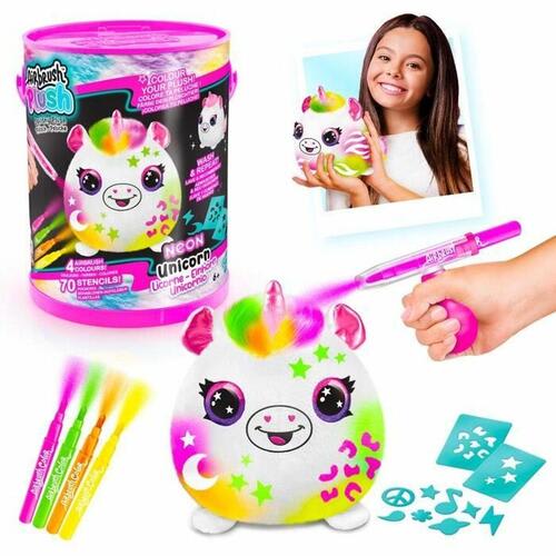 Airbrush Plush-Neon Canal Toys2