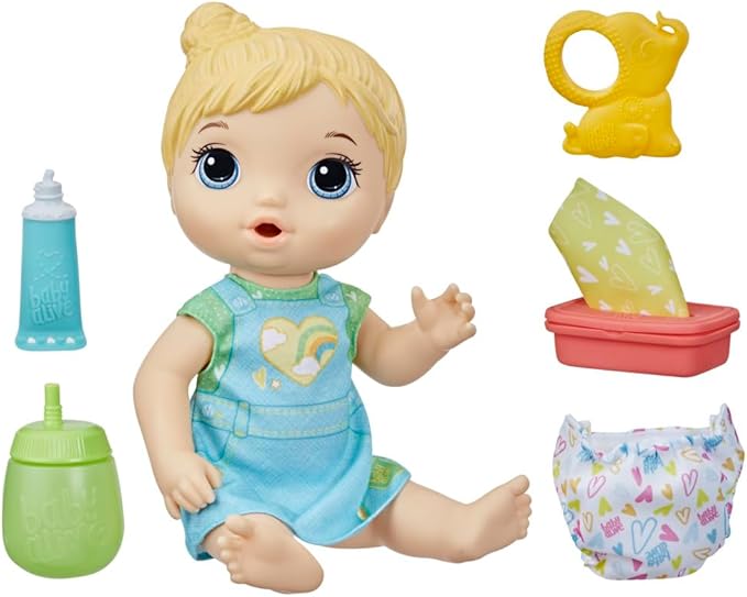 BABY ALIVE BEBÉ CAMBIO DE PAÑAL - CABELLO RUBIO2