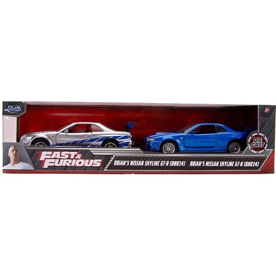 1:32 | FF | FF (Twin Pack) BRIAN´S NISSAN SKYLINE GT-R (R34) / BRIAN´S SKYLINE GT-R (R34) 1