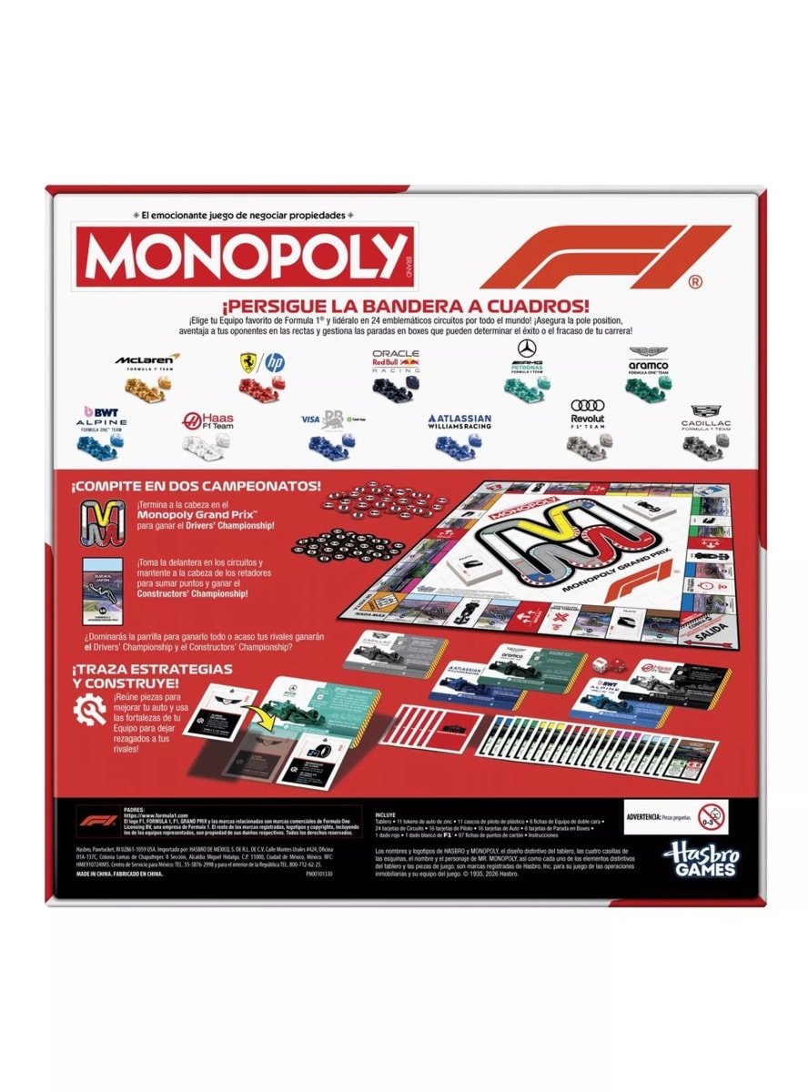 JUEGO DE MESA - MONOPOLY F14
