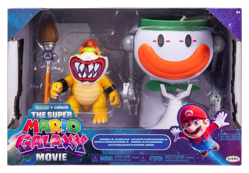 CAPSULA PAYASO DE BOWSER JR Mas Figura 13 Cms THE SUPER MARIO GALAXY 0