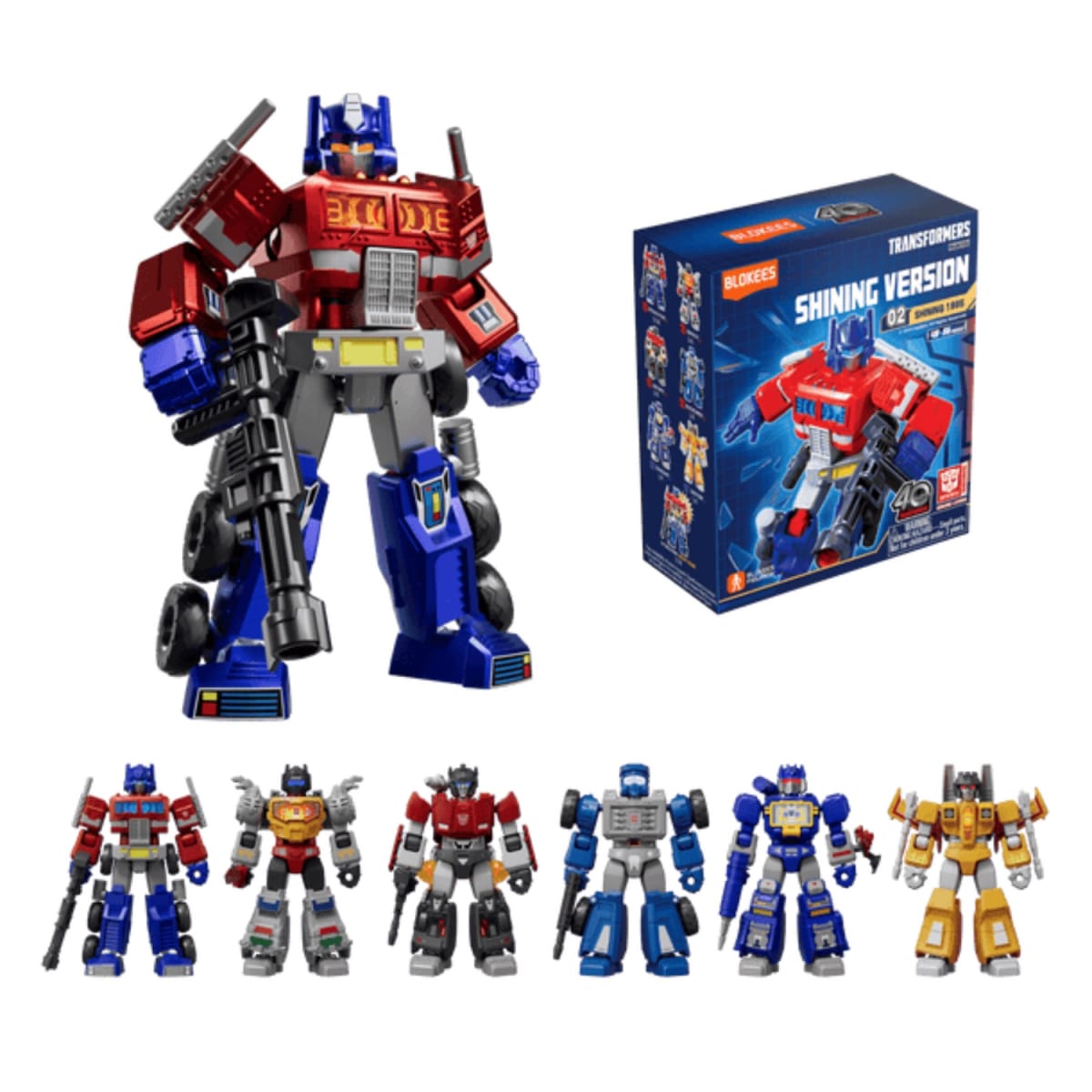 Blokees Transformers Versión 02 Shining 19855