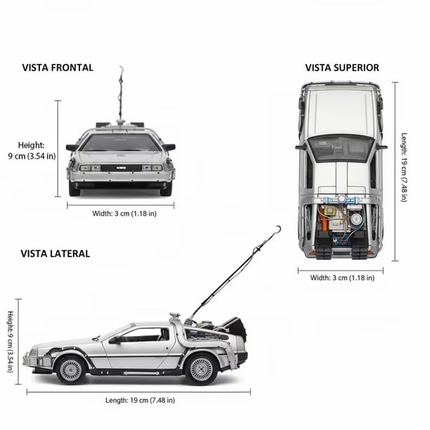WELLY - BACK TO THE FUTURE I DELOREAN3