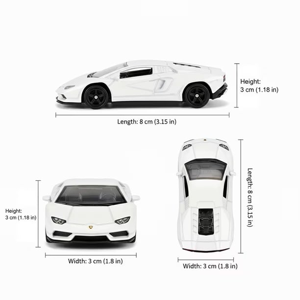 WELLY - AUTO LAMBORGHINI COUNTACH LPI-800-42