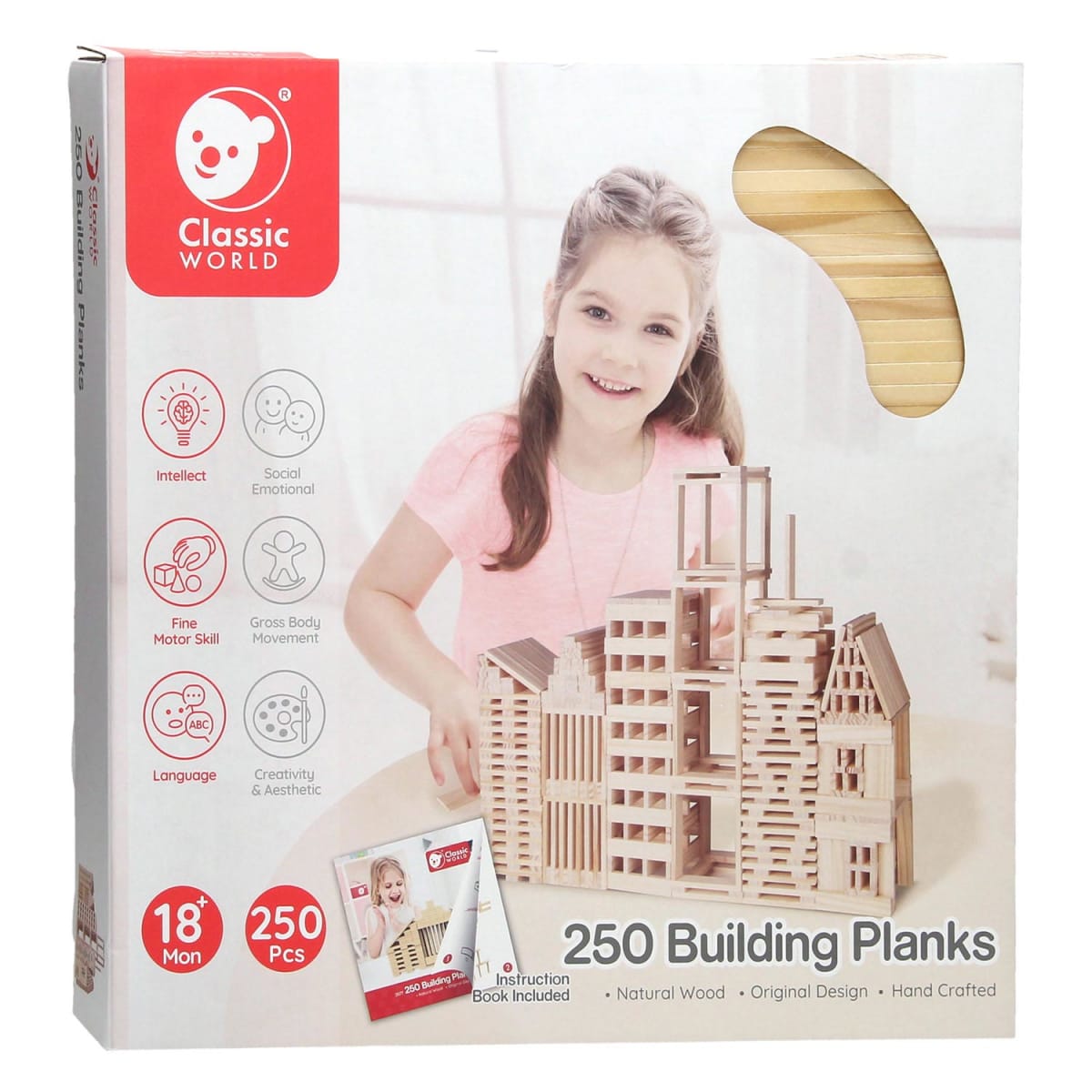 CLASSIC WORLD 250 BUILDING PLANKS 1