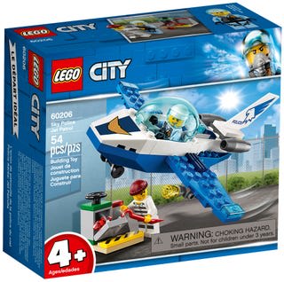LEGO CITY POLICÍA AÉREA JET PATRULLA 0