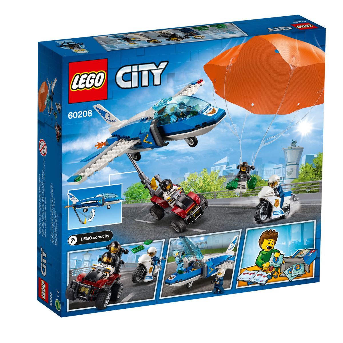 LEGO CITY POLICÍA AÉREA: ARRESTO DEL LADRÓN PARACAIDISTA 0