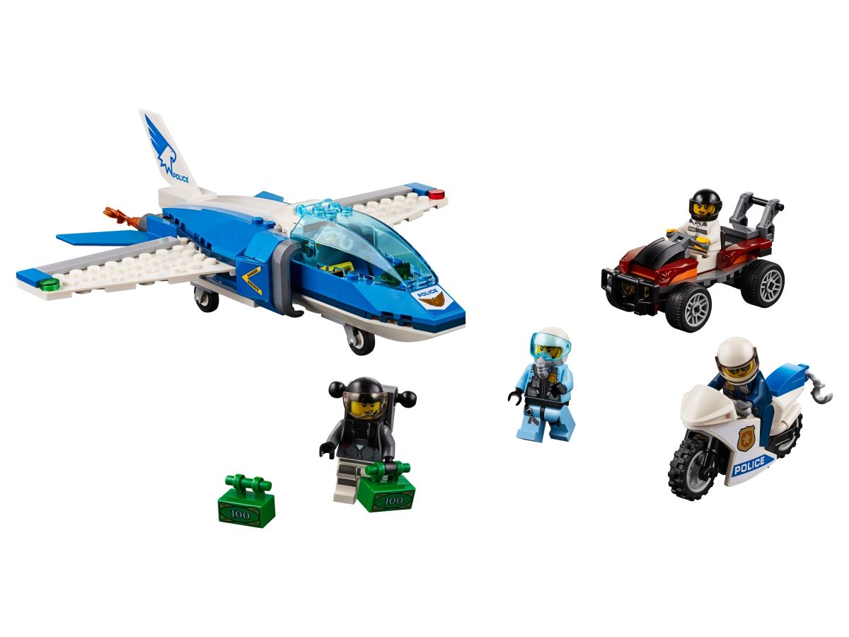 LEGO CITY POLICÍA AÉREA: ARRESTO DEL LADRÓN PARACAIDISTA2