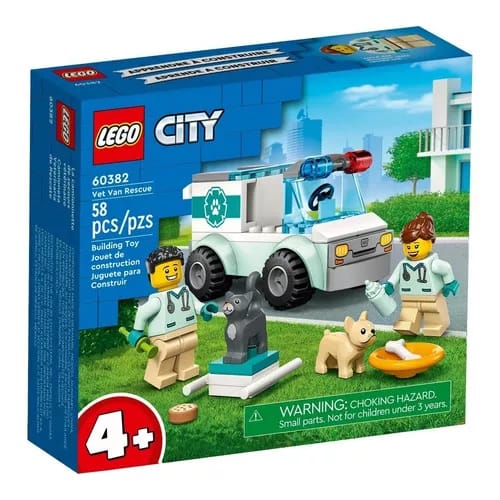 LEGO CITY CAMIONETA VETERINARIA DE RESCATE 1