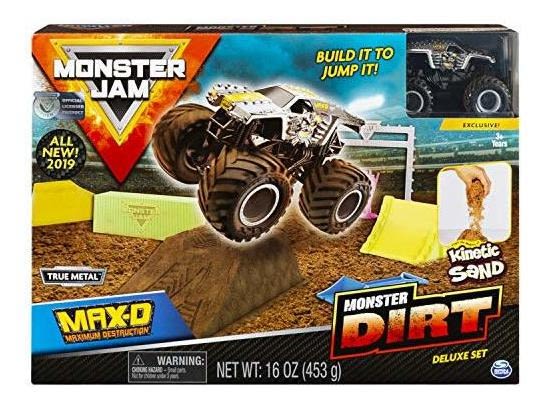 MONSTER JAM  KINETIC DIRT DELUXE 0