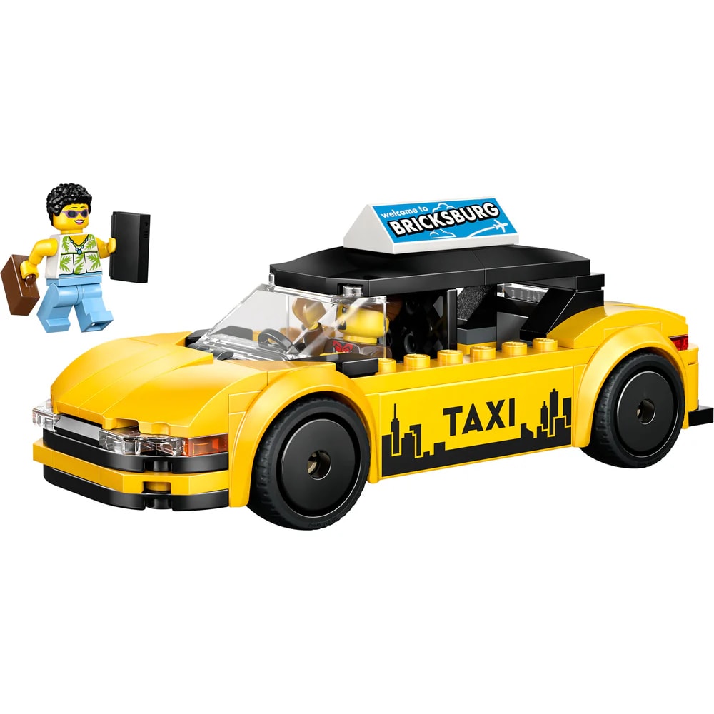 LEGO CITY TAXI AMARILLO2