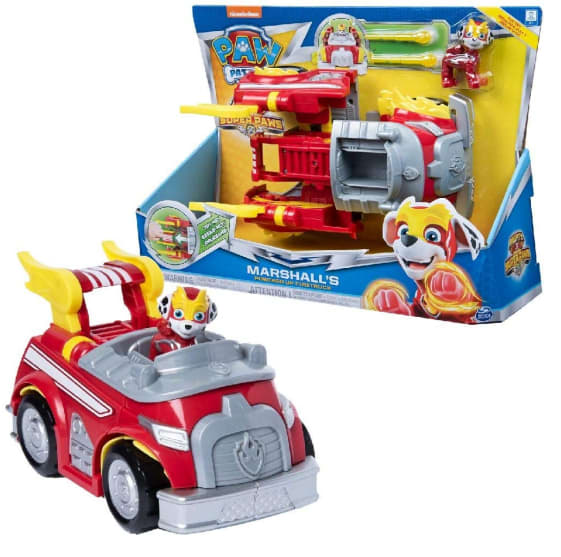PAW PATROL POWER CHANGING VEHICLES SURTIDO 0