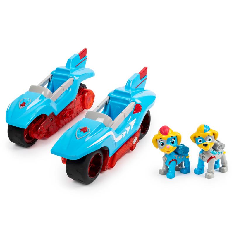 PAW PATROL MIGHTY GEMELOS VEHICULO 2 EN 12