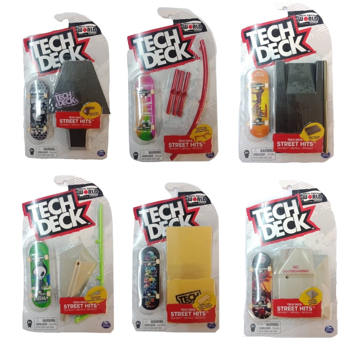 TECH DECK OBSTACULOS STREET HITS SURTIDO3