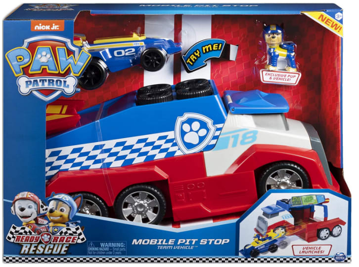 PAW PATROL TEAM PARADA EN PISTA 0