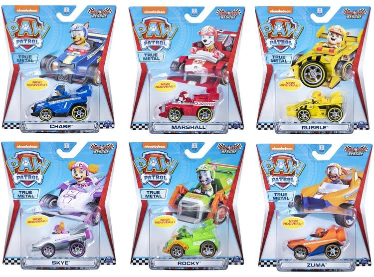 PAW PATROL READY RACE RESCUE VEHÍCULOS METALICOS SURTIDO 0