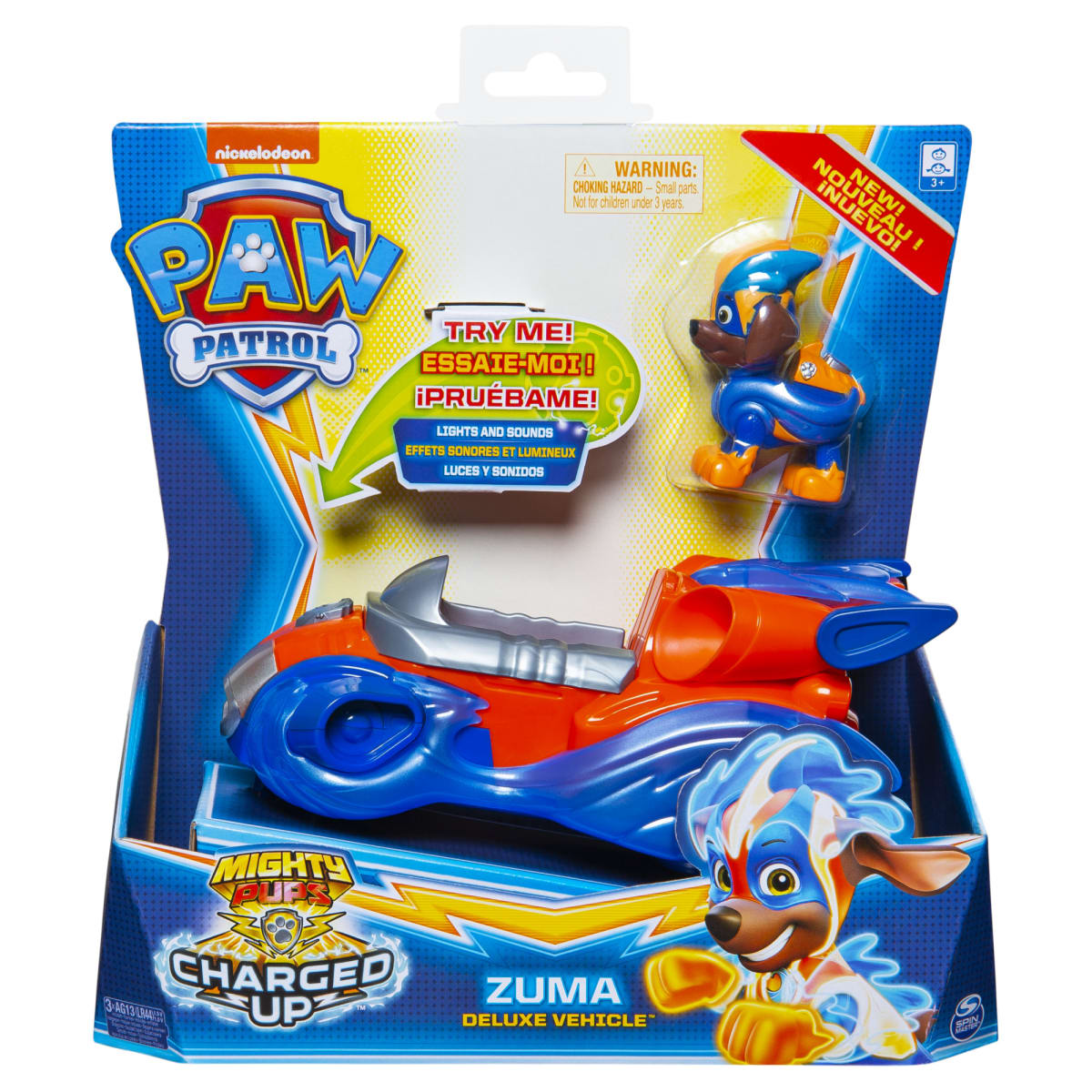PAW PATROL VEHICULOS MIGHTY PUPS CHARGED UP3