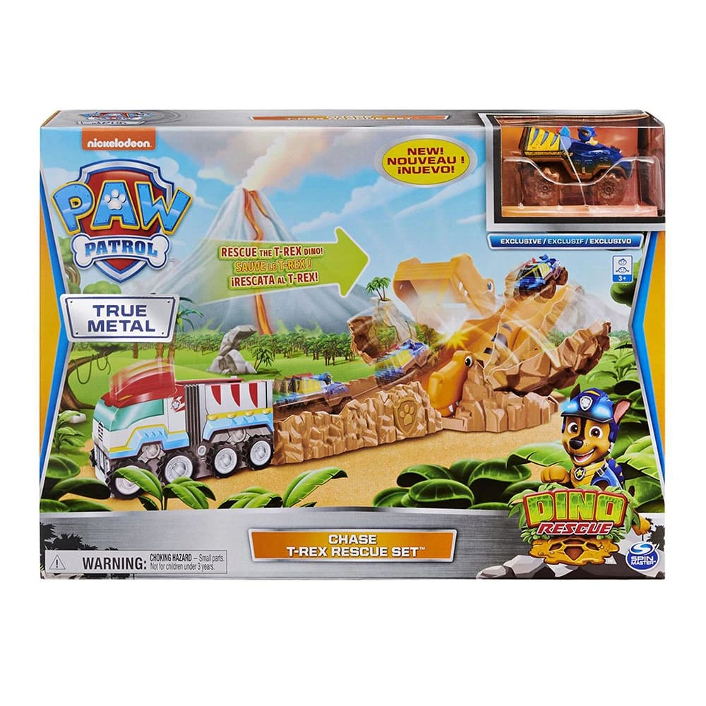 PAW PATROL DINO SET T-REX DE RESCATE 0