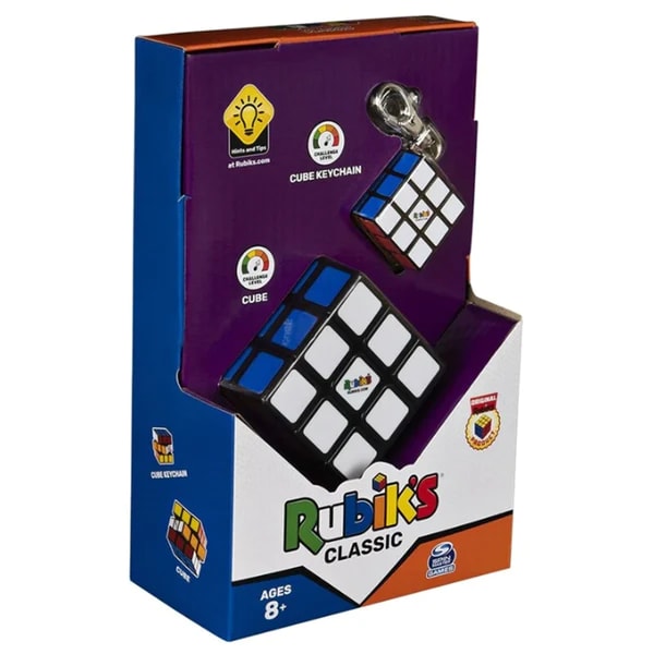 RUBIKS CUBO 3X3 Y LLAVERO 1