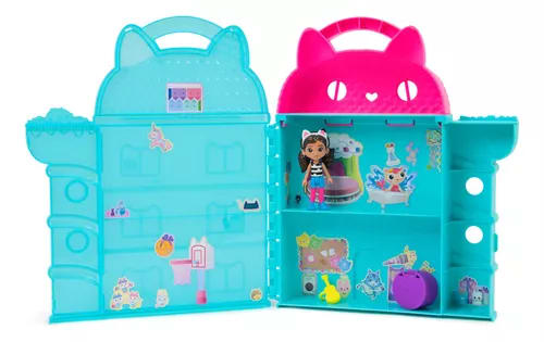 GABBY'S DOLLHOUSE CASA DE MUÑECAS PORTATIL DE GABBY1