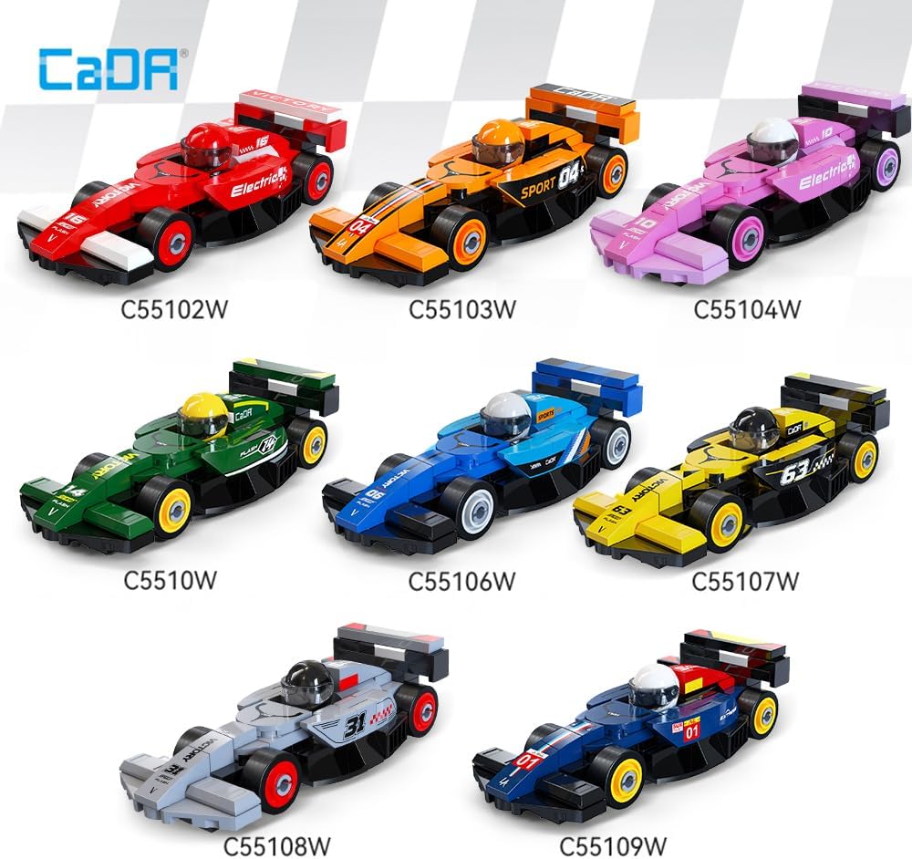 CADA - CIRCUIT RACING CAR 8 MODELOS  1/321