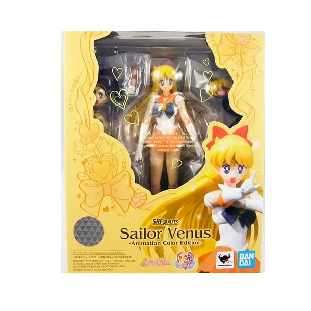 FIGURA ACCION S.H.FIGUARTS SAILOR VENUS ANIMATION COLOR EDITION  TAMASHII NATIONS 0