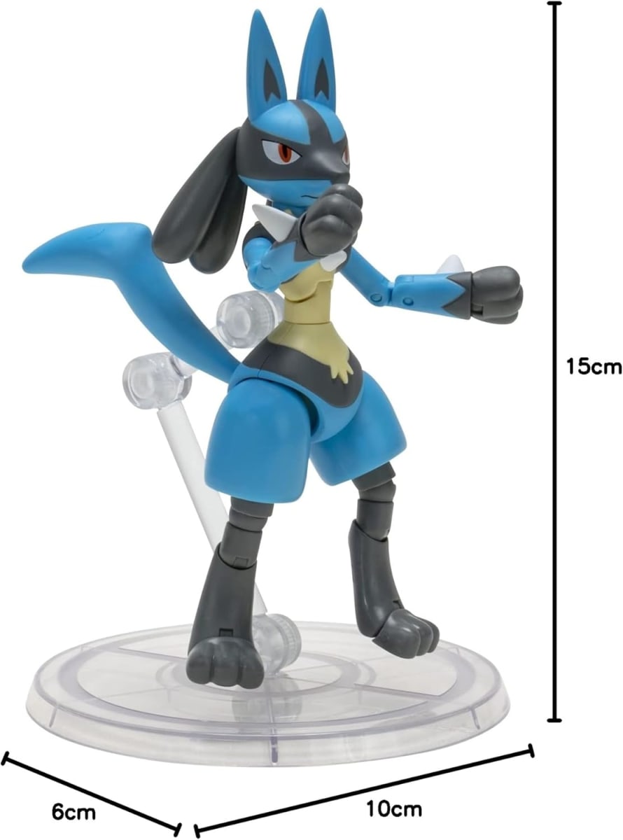 POKEMON FIGURA LUCARIO 15 CM SUPER ARTICULADA6