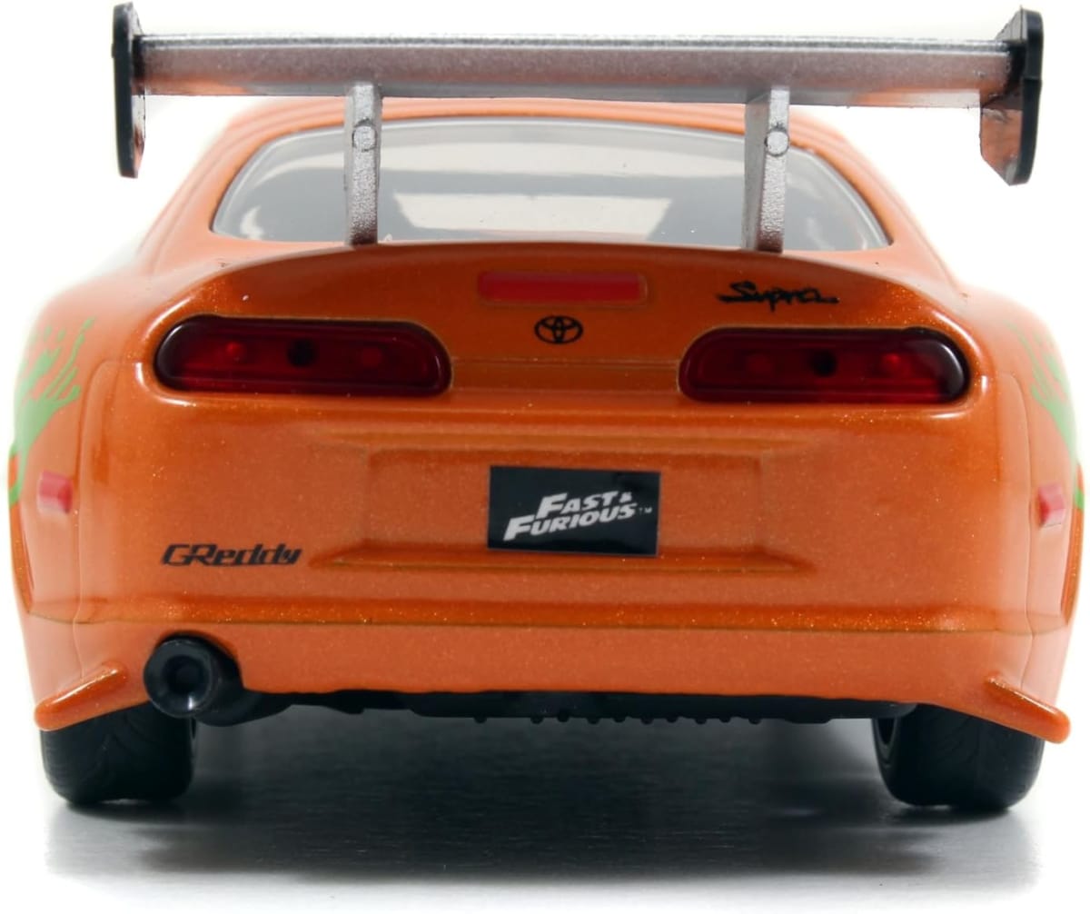 JADA TOYS FAST AND FURIOUS TOYOTA SUPRA ORANGE 19952