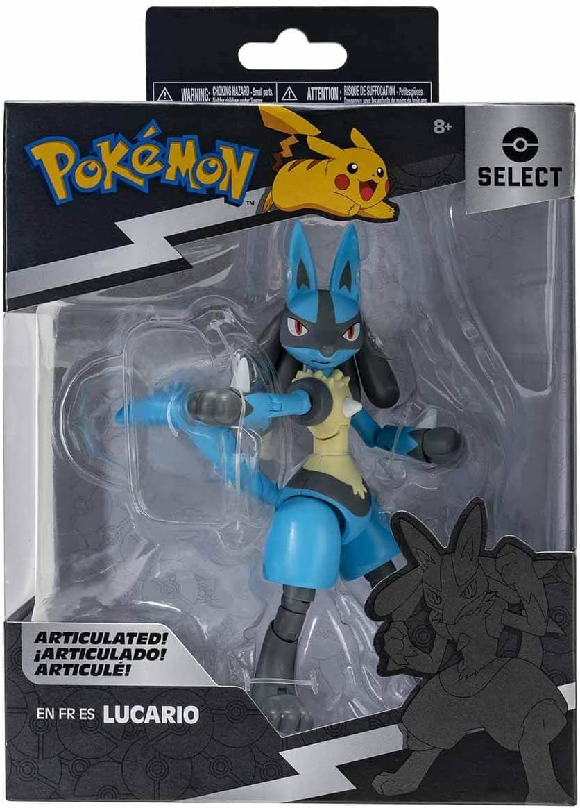 POKEMON FIGURA LUCARIO 15 CM SUPER ARTICULADA 0
