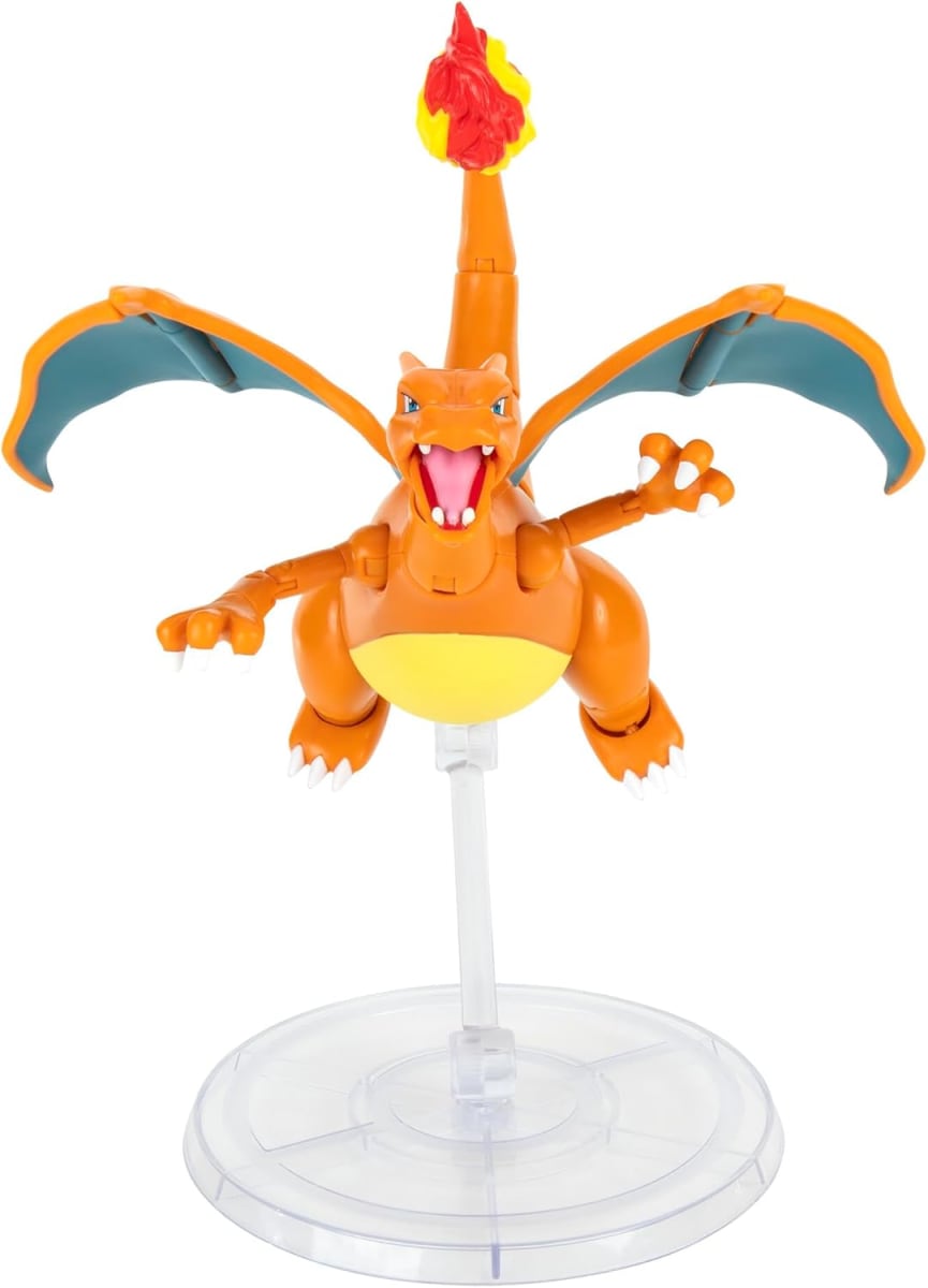POKEMON FIGURA CHARIZARD 15 CM SUPER ARTICULA.6