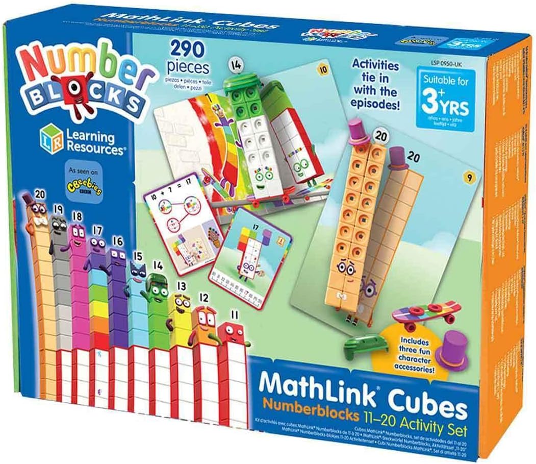 NUMBERBLOCKS CUBOS CONECTORES 11-20 0