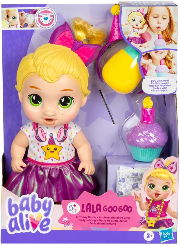 BABY ALIVE FIESTA DE CUMPLEAÑOS - LALA GOO GOO 0