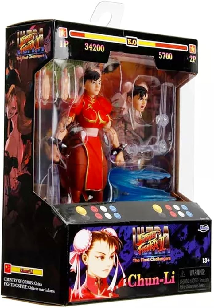 STREET FIGHTER FIG 6 pulg CHUN LI FOR TARGET2
