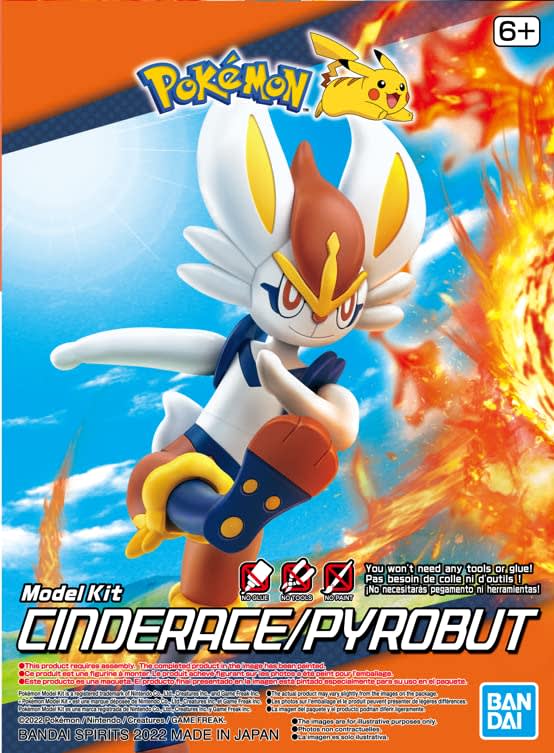Pokemon Model Kit CINDERACE 1