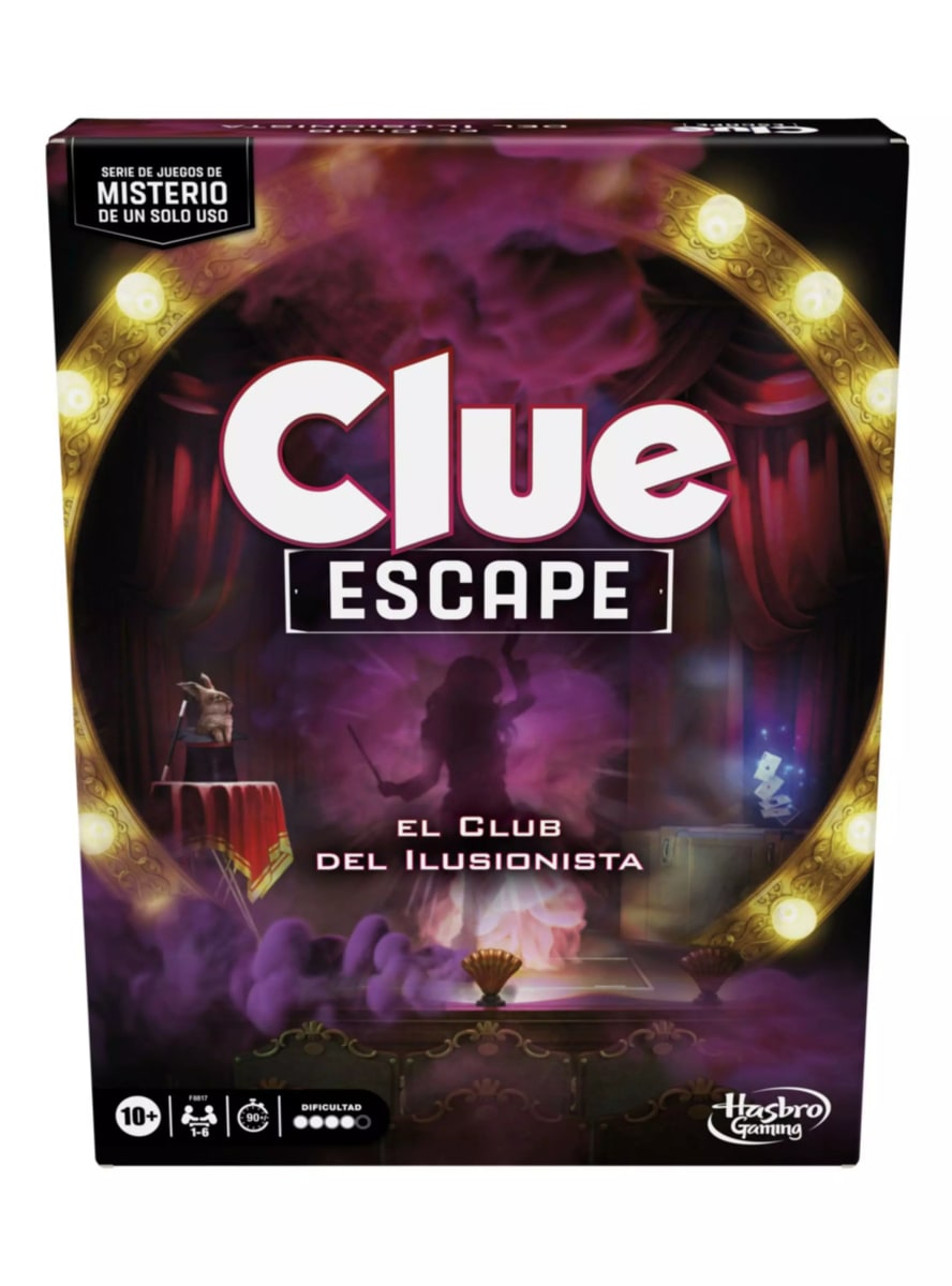 JUEGO CLUE ESCAPE EL CLUB DEL ILUSIONISTA 1
