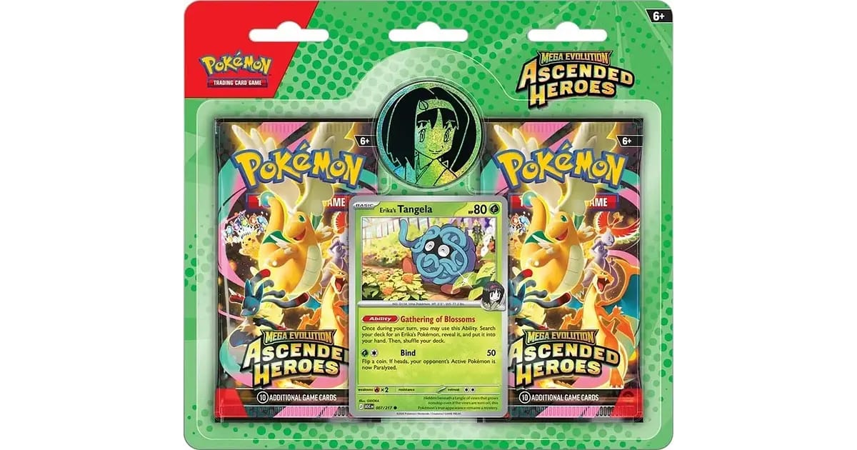 ASCENDED HEROES COLLECTION- ERIKA/LARRY INGLES JEPK2368 0