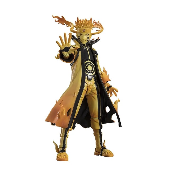 S.H.FIGUARTS NARUTO UZUMAKI KURAMA LINK MODE COURAGEOUS STRENGTH THAT BINDS1