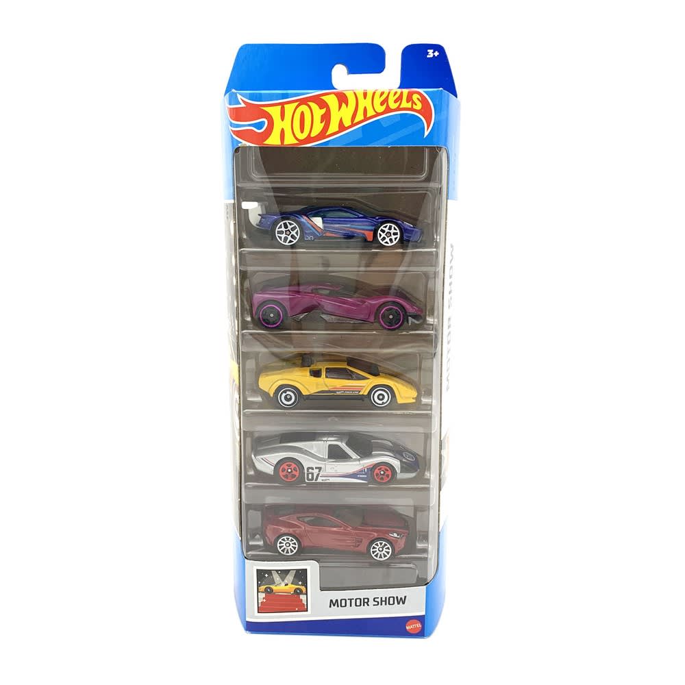 HOT WHEELS PACK 5 AUTOS BASICO SURTIDO2