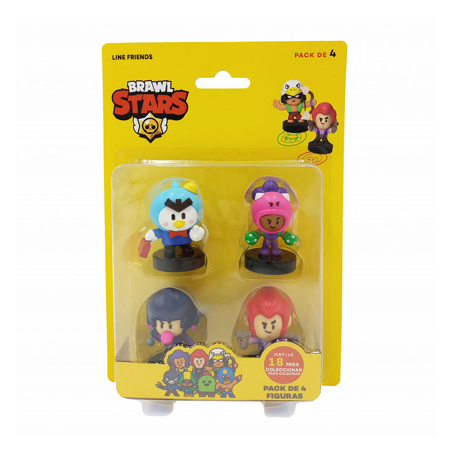 BRAWL STARS STAMPERS PACK DE 4 1