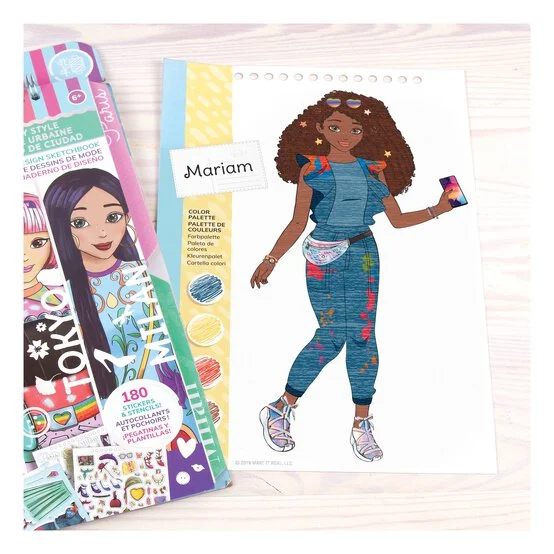 Cuaderno de bocetos estilo ciudad Make It Real2