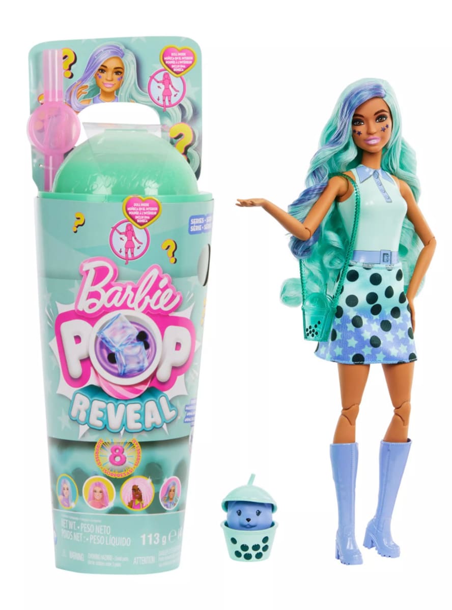Barbie Pop Reveal Muñeca Boba Tea Sorpresa1
