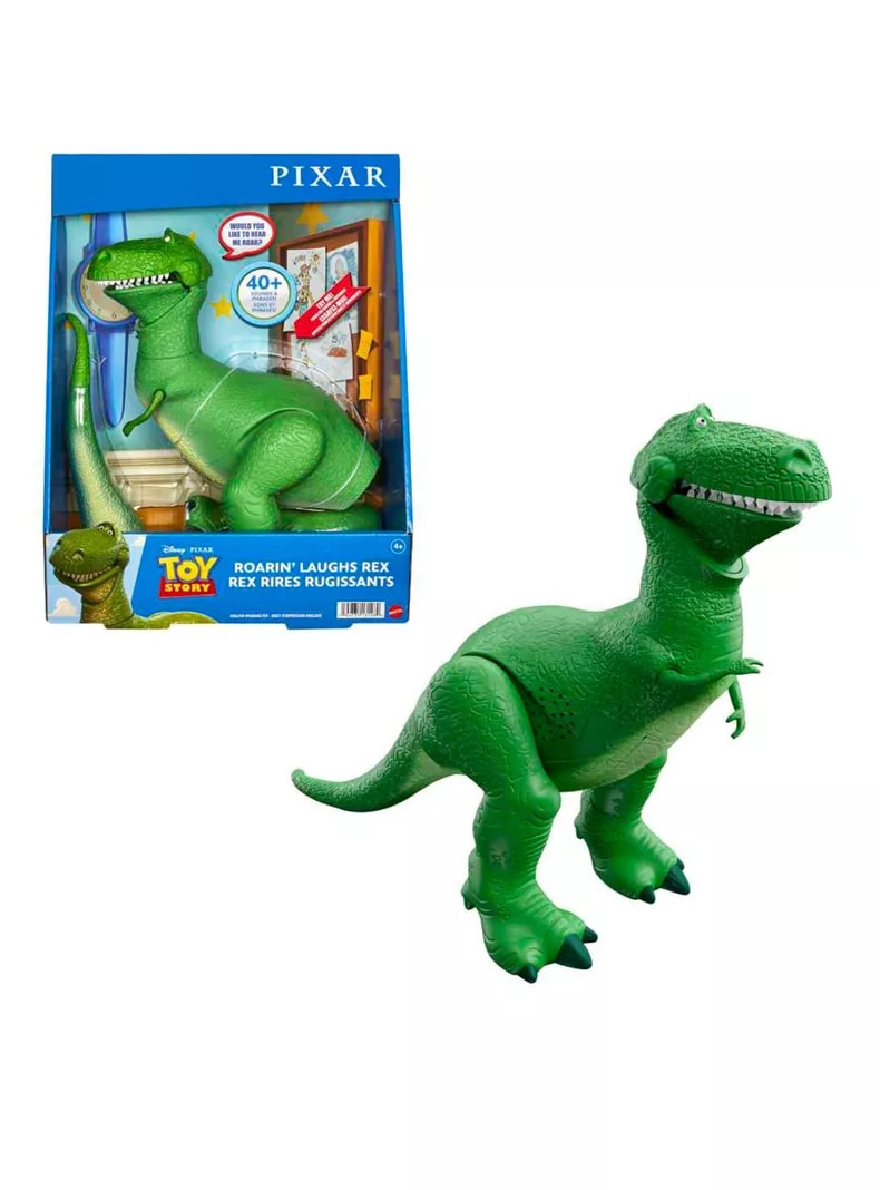 Disney Pixar Toy Story Figura de Acción Rex con 40 Frases y Sonidos 1