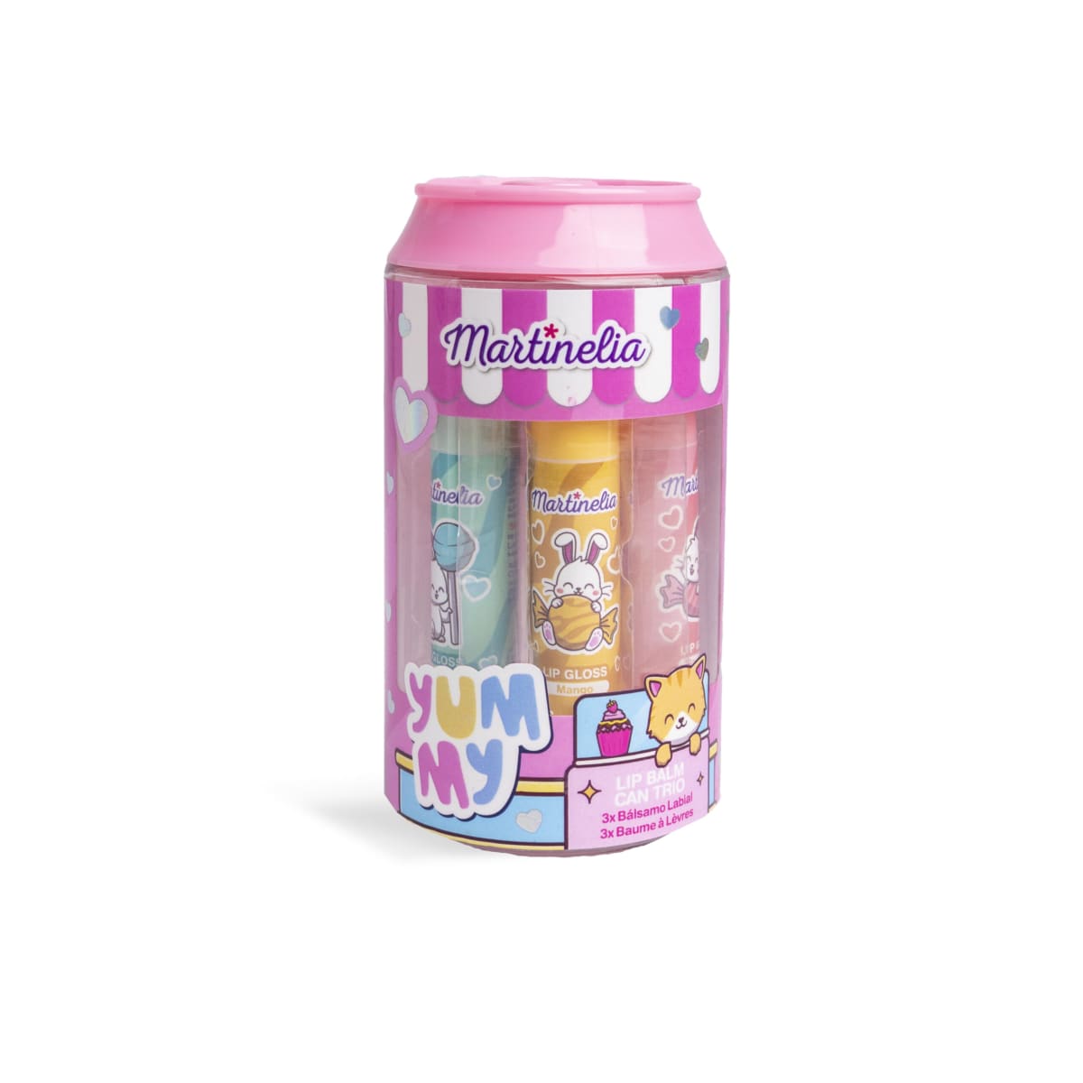 MARTINELIA LIP BALM EN ESTUCHE TIPO LATA 0