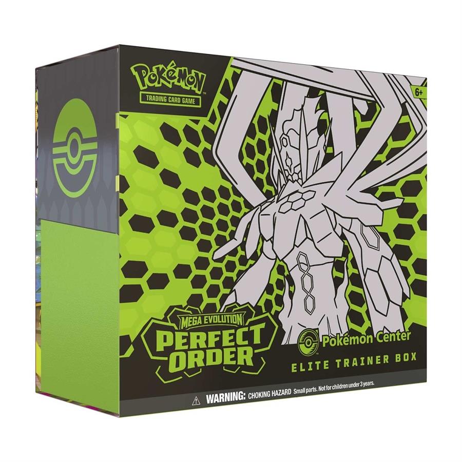 POKÉMON  -  MEGA EVOLUCIÓN  # ME03 -  PEDIDO PERFECTO - CAJA DE ENTRENAMIENTO ELITE (INGLÉS) 1